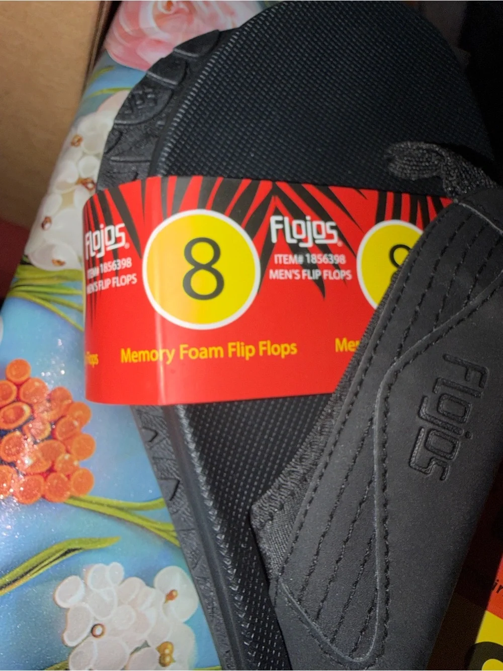 Flojos Black Men’s Flip-Flop Sandals